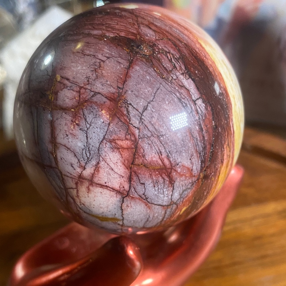 Mookite  stone sphere - Picture 3 of 3